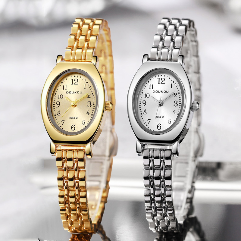 Luxury Watch With Arabic Numerals - Venda quente relógio de ouro oval