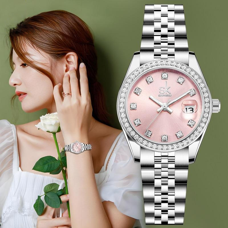Luxury Watch Straps - Relógio feminino elegante UTHAI CQ484, pulseira