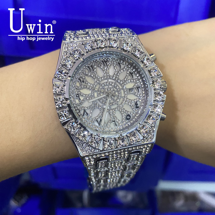 Luxury Watch With Arabic Numerals - Relógio de pulso Uwin Luxury com