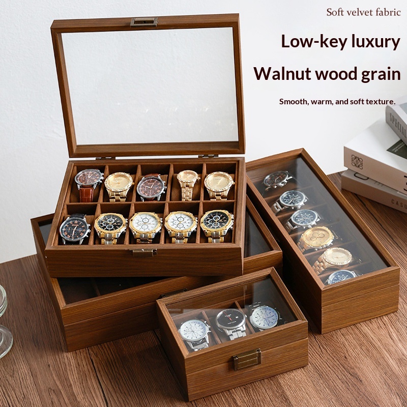 Luxury Watch House - Caixa de Armazenamento para Relógios em