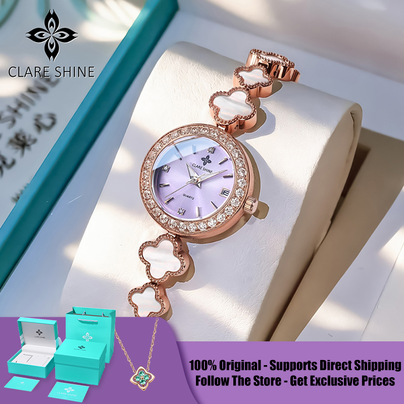 Luxury Watch Usa - Relógio feminino CLARE SHINE 7701 Lucky