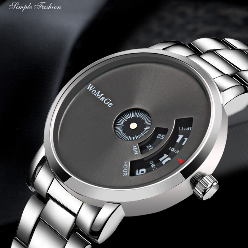 Luxury Watch Mockup - WoMae-Relógio de Pulso Masculino, Relógios Quartz