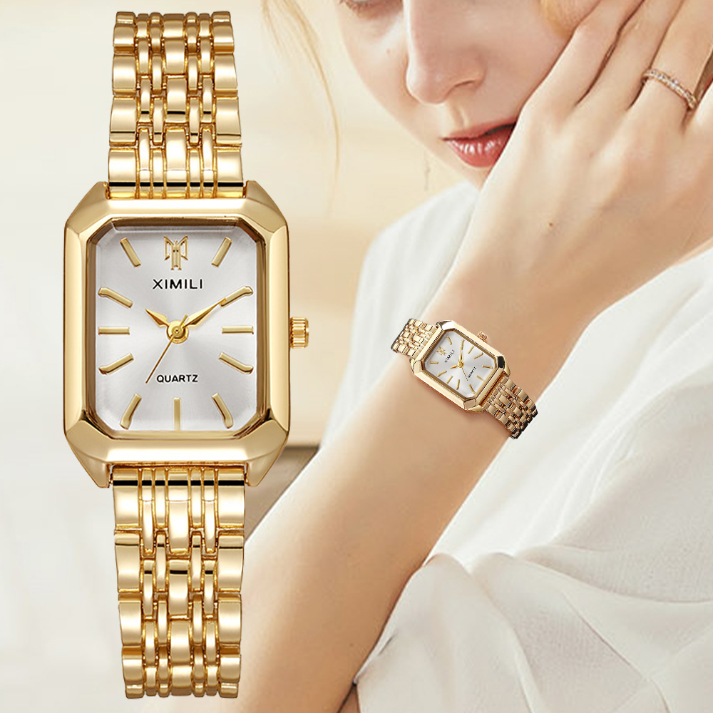 Ladies Luxury Watch - Mulheres de luxo relógios moda retângulo