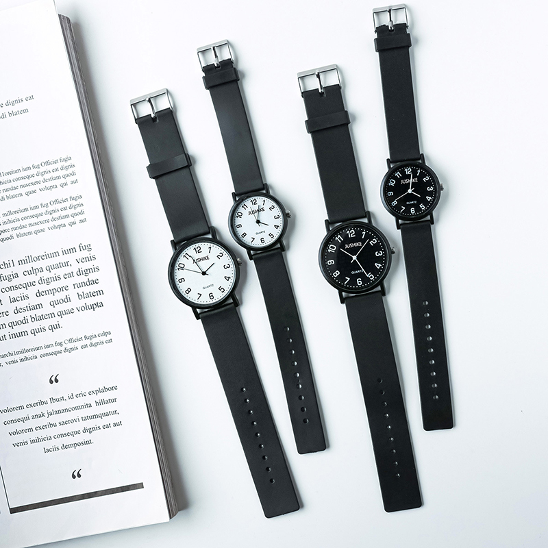 Ladies Luxury Watch - Simples relógio preto relógios de quartzo
