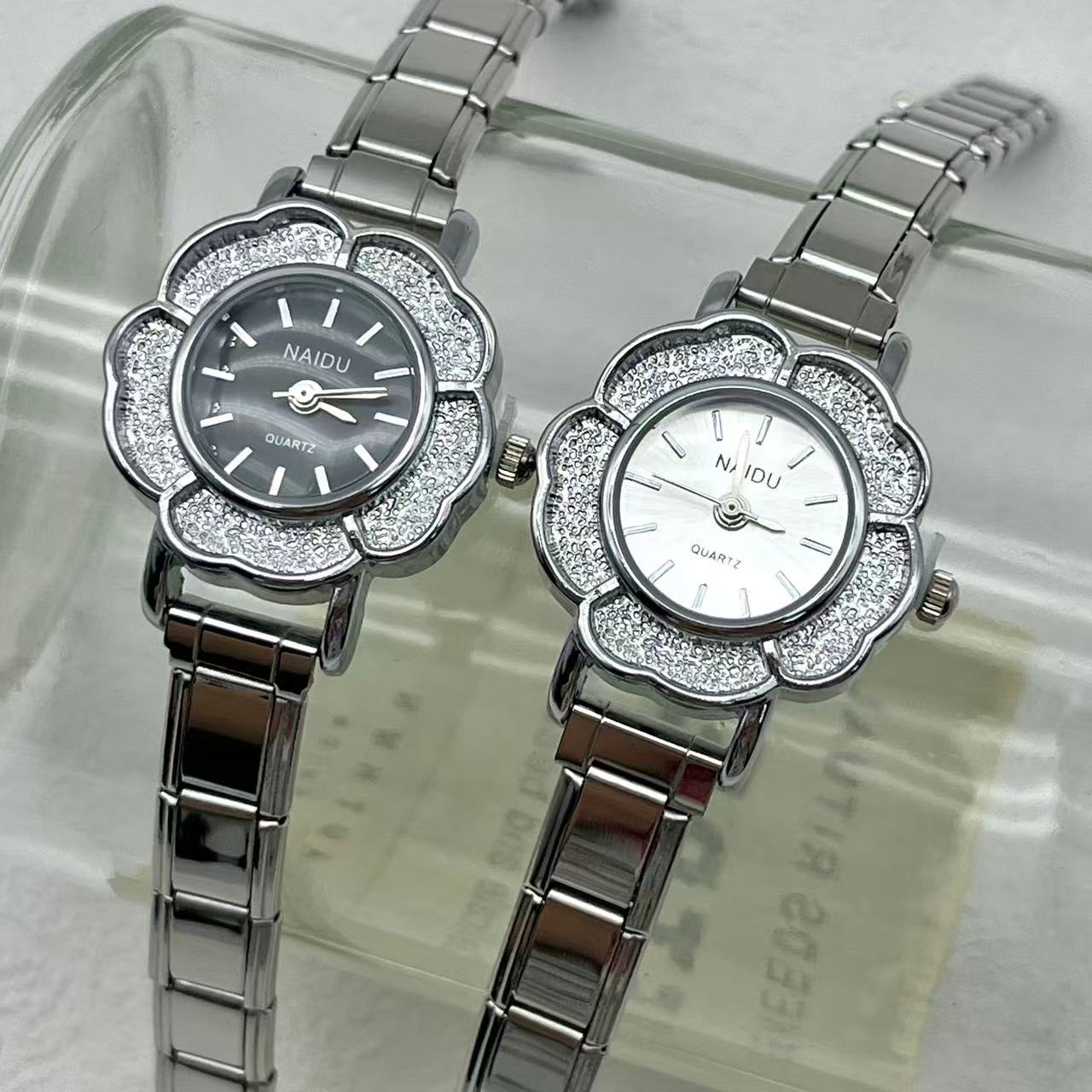 Luxury Watch Gift For Her - Relógios de quartzo femininos com incrustação