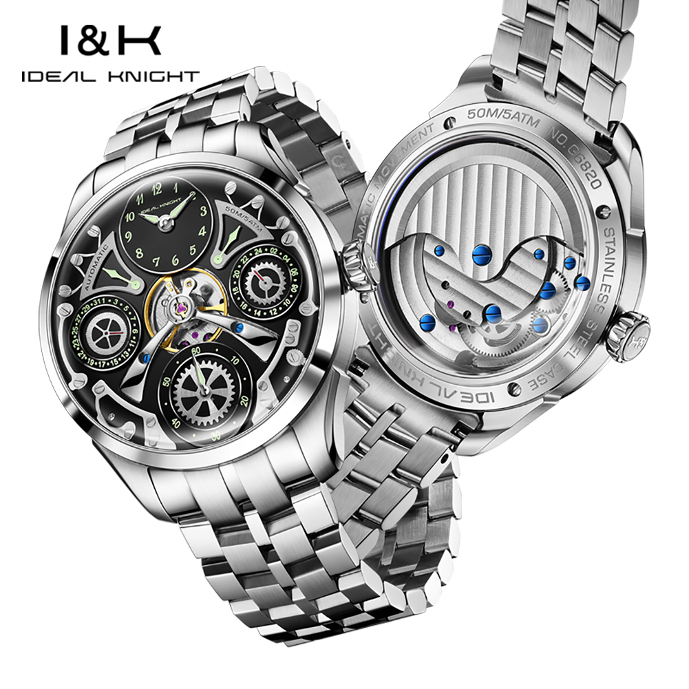 6820 IDEAL KNIGHT Marca Origin - Luxury Watch With Rubber Strap avaliação e preço