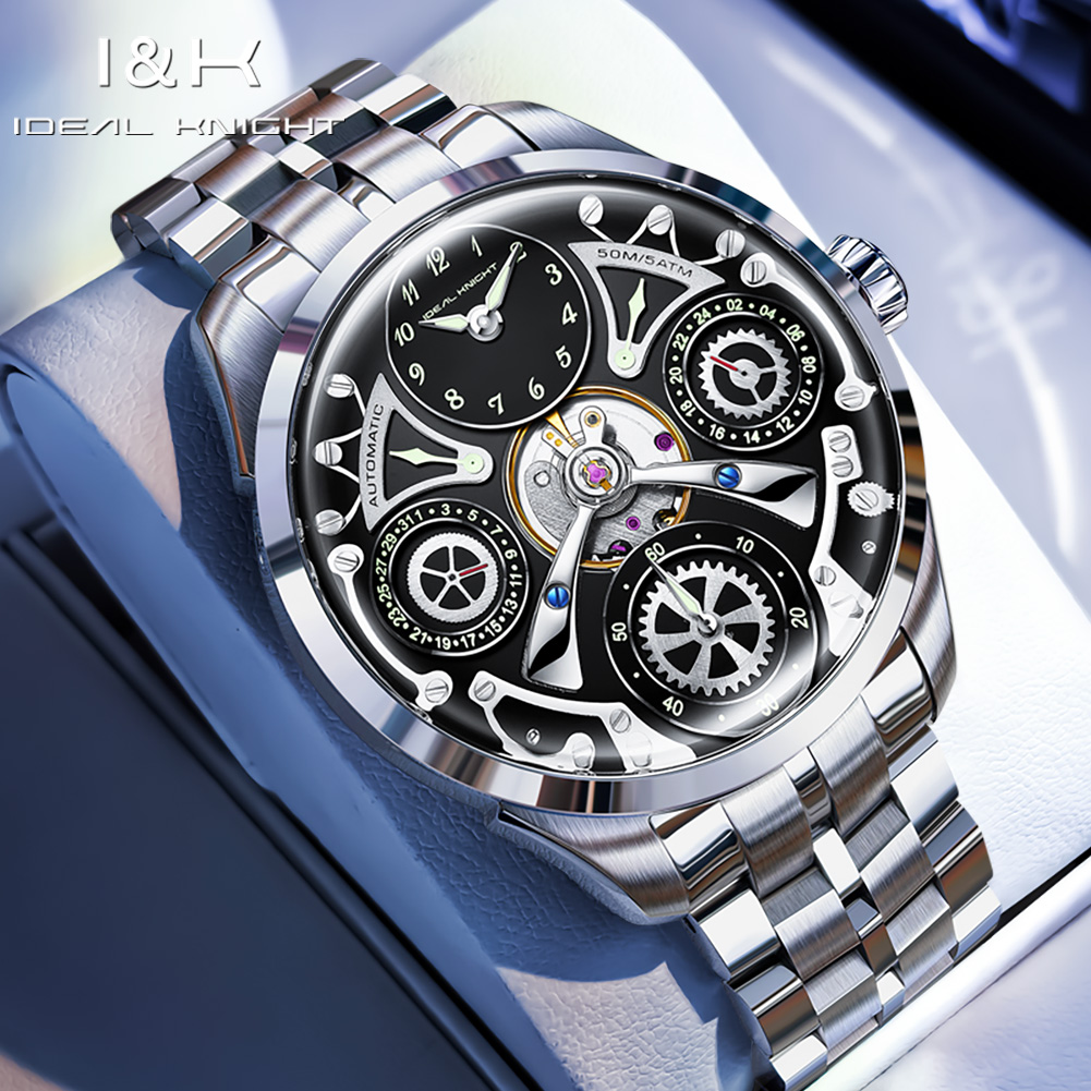 6820 IDEAL KNIGHT Marca Origin - Luxury Watch With Rubber Strap avaliação e preço