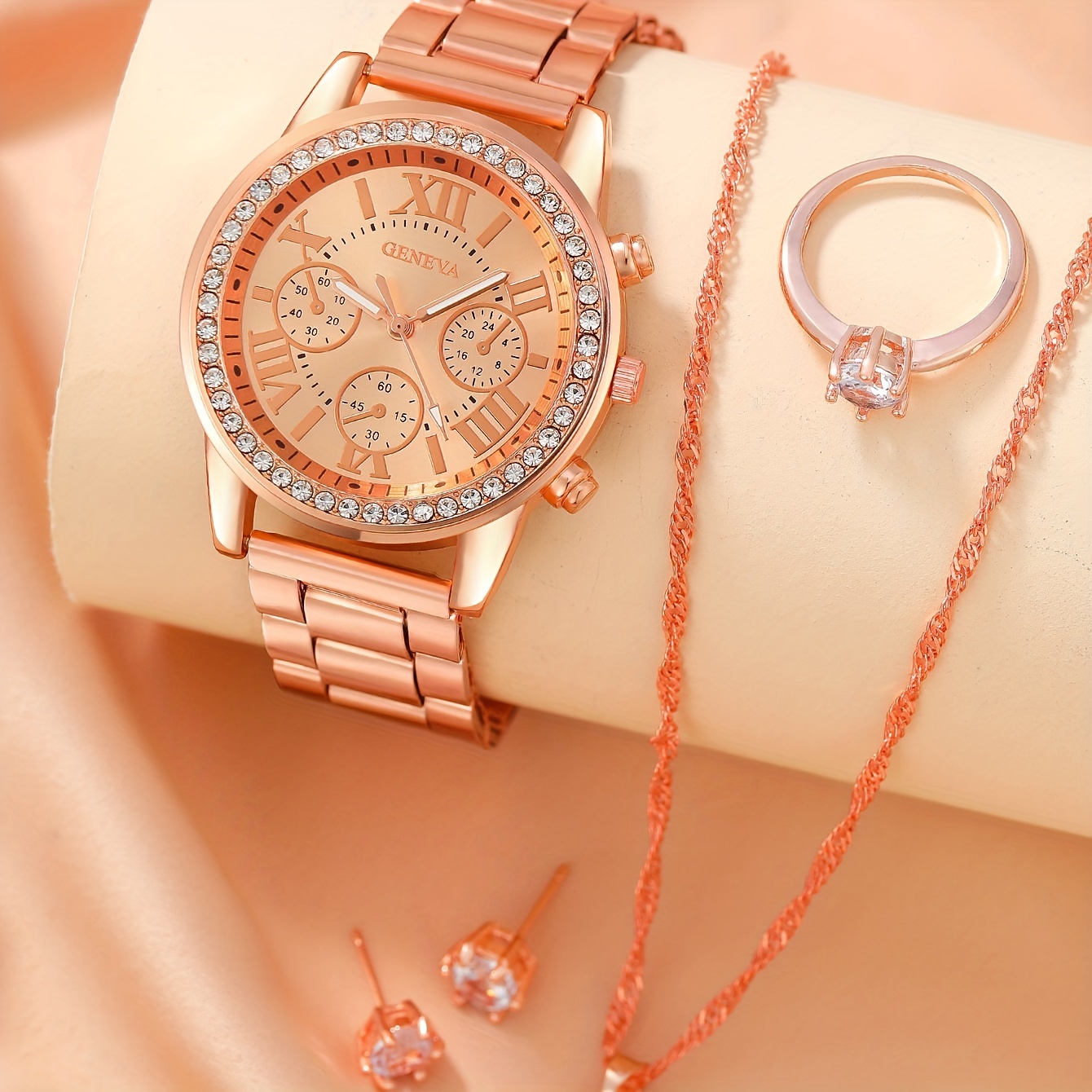 Relógio Feminino de Luxo com S - Luxury Watch Gift For Her avaliação e preço