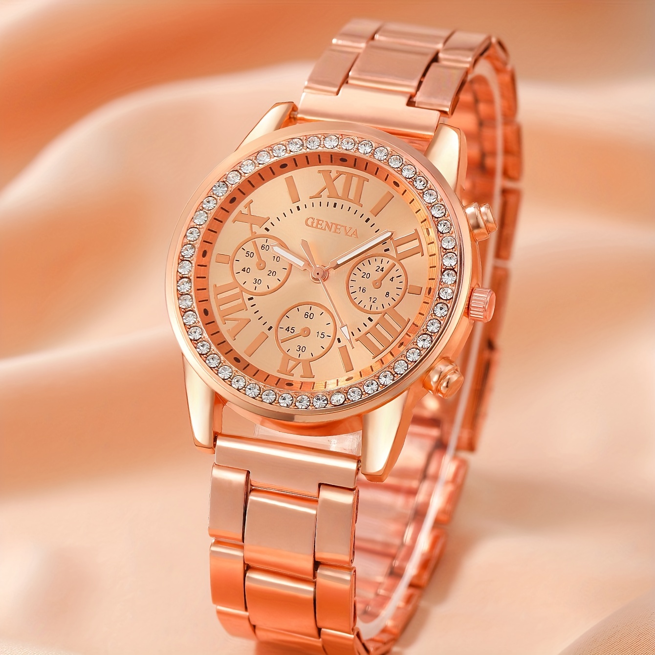 Relógio Feminino de Luxo com S - Luxury Watch Gift For Her avaliação e preço
