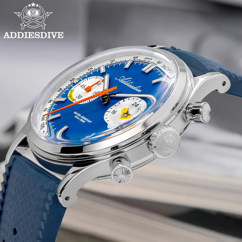 ADDIESDIVE Relógio masculino d - Luxury Watch With Rubber Strap avaliação e preço