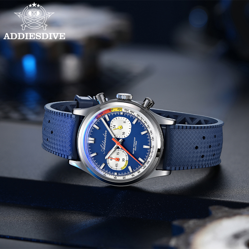ADDIESDIVE Relógio masculino d - Luxury Watch With Rubber Strap avaliação e preço