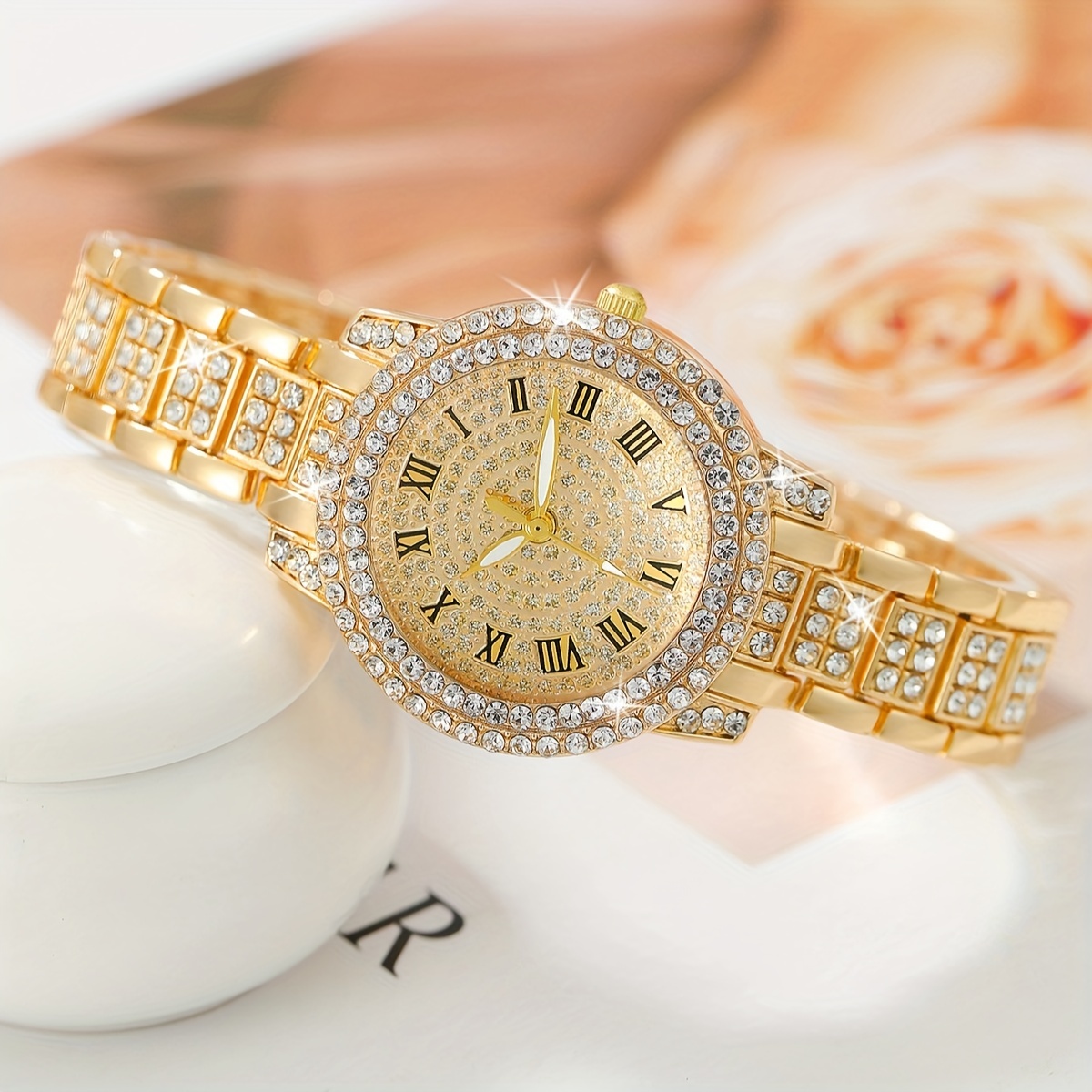 Conjunto de 6 peças: Relógio d - Luxury Watch Gift For Her avaliação e preço