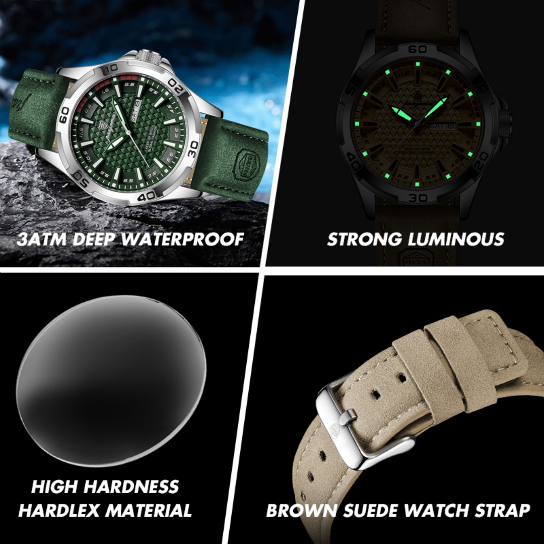 PAAZOMU Relógios masculinos de - Luxury Watch Mockup avaliação e preço