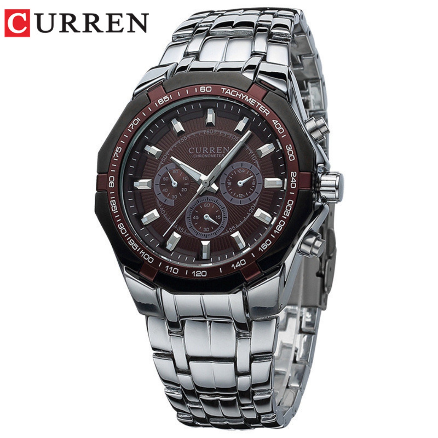 Relógio Masculino de Luxo CURR - Luxury Watch Mockup avaliação e preço