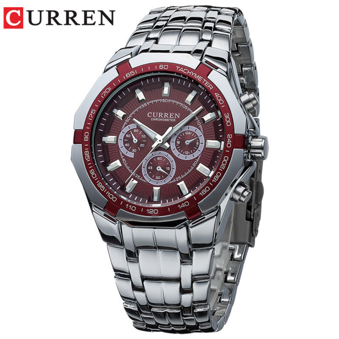 Relógio Masculino de Luxo CURR - Luxury Watch Mockup avaliação e preço