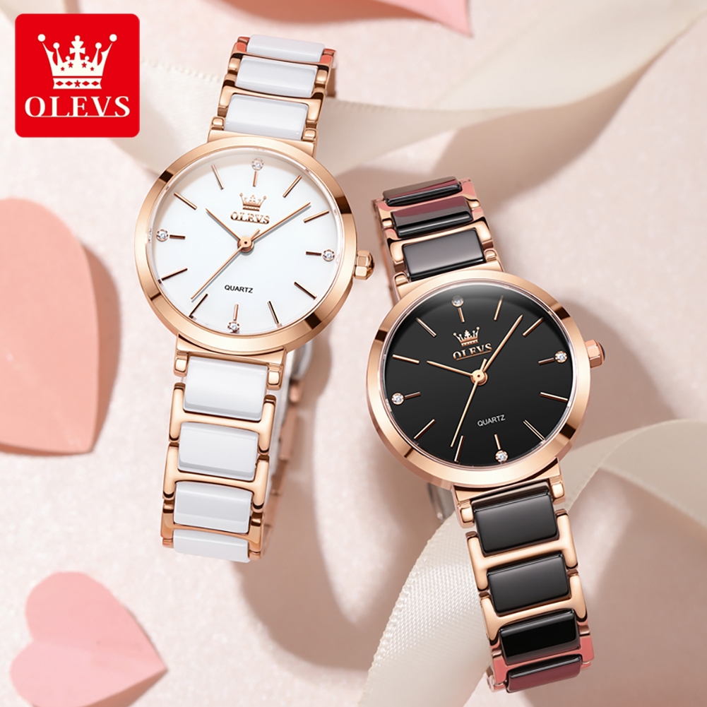 Olevs relógio feminino 5877 lu - Luxury Watch Straps avaliação e preço