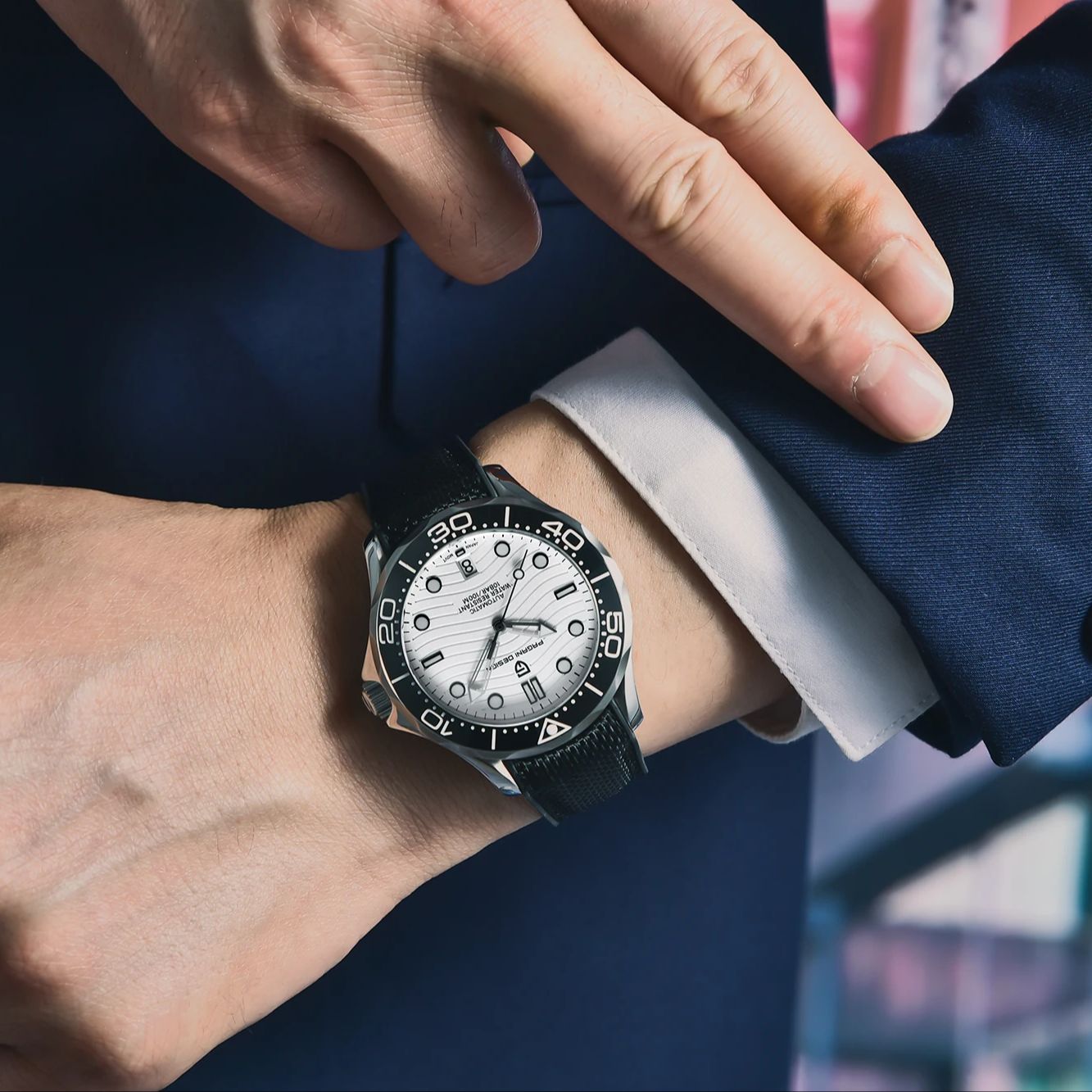 Relógio Mecânico Masculino Mod - Luxury Watch With Rubber Strap avaliação e preço
