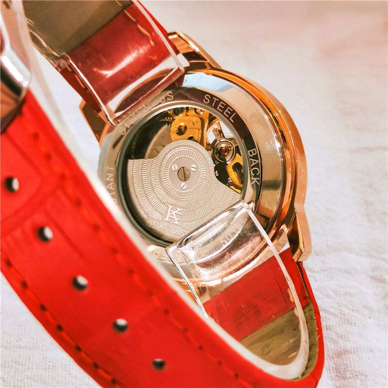 Relógio mecânico feminino de ú - Luxury Watch Gift For Her avaliação e preço
