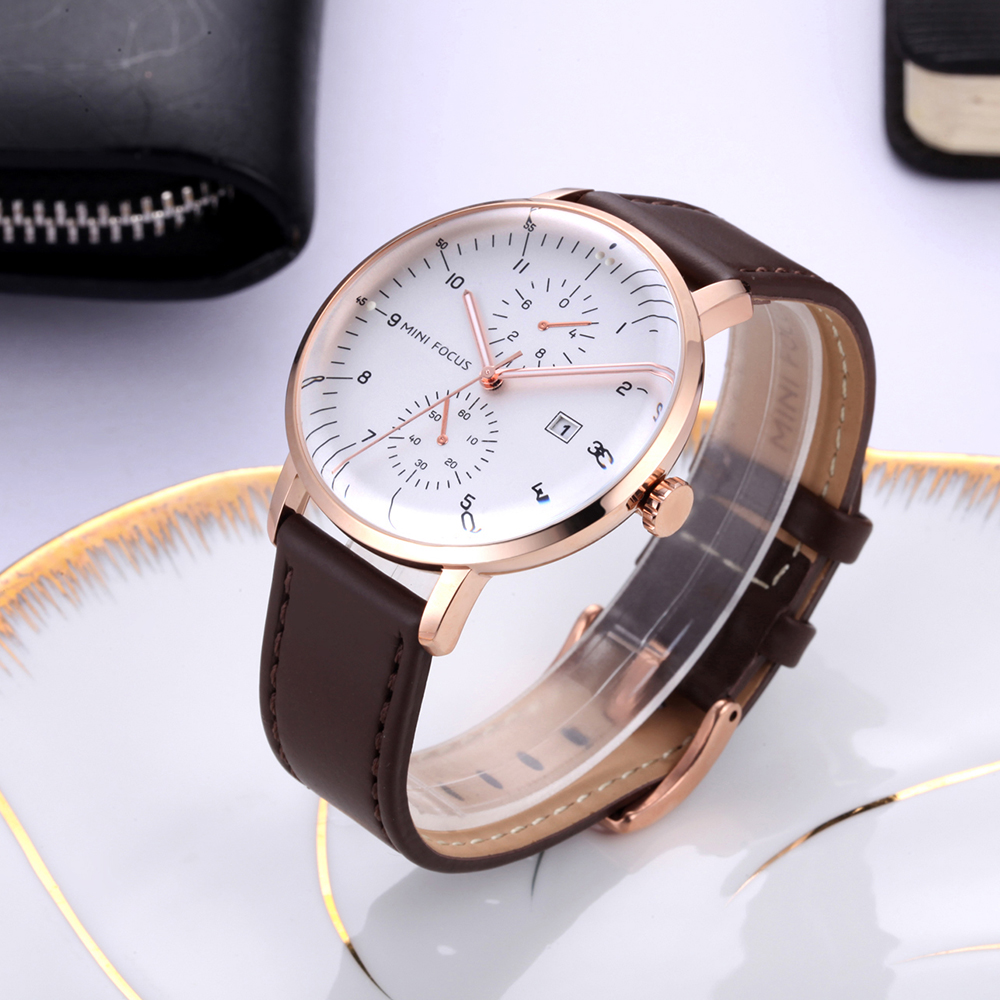 MINI FOCUS-Relógio de quartzo  - Luxury Watch Mockup avaliação e preço