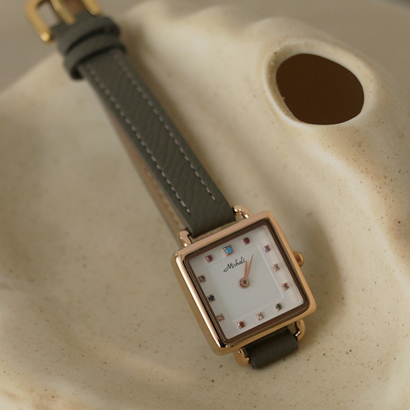 Relógio feminino original, est - Luxury Watch With Leather Strap avaliação e preço