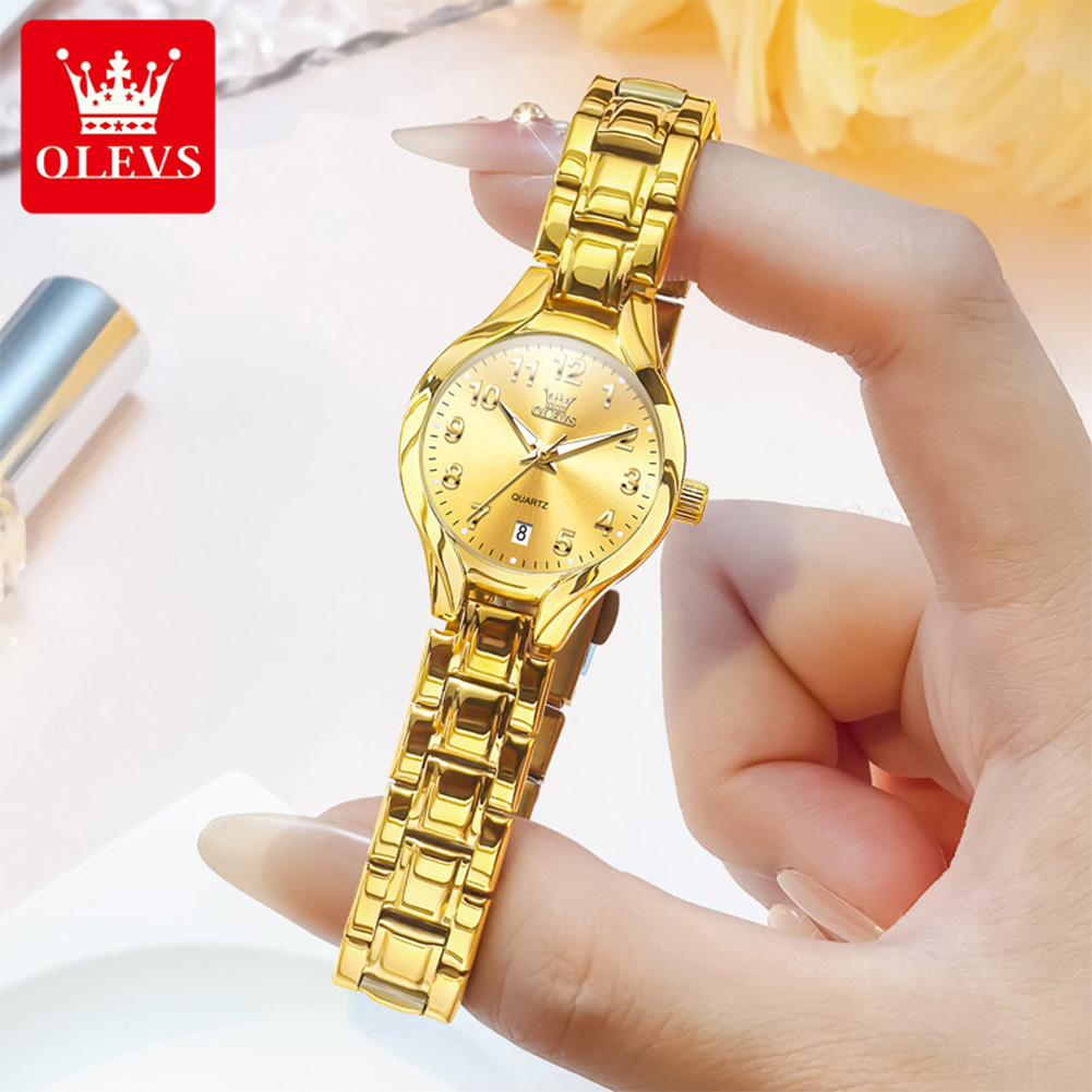 Olevs relógios femininos 3650l - Luxury Watch With Arabic Numerals avaliação e preço