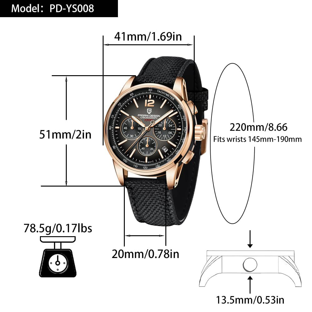 Pagani design novo relógio mas - Luxury Watch Mockup avaliação e preço