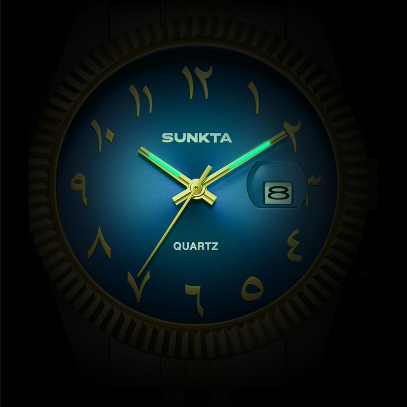 Sunkta marca superior de luxo  - Luxury Watch With Arabic Numerals avaliação e preço