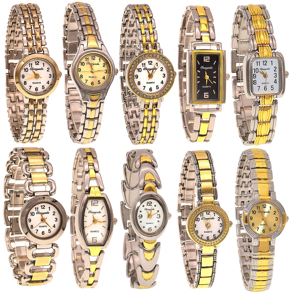 10 peças/lote, Relógios Elegan - Ladies Luxury Watch avaliação e preço