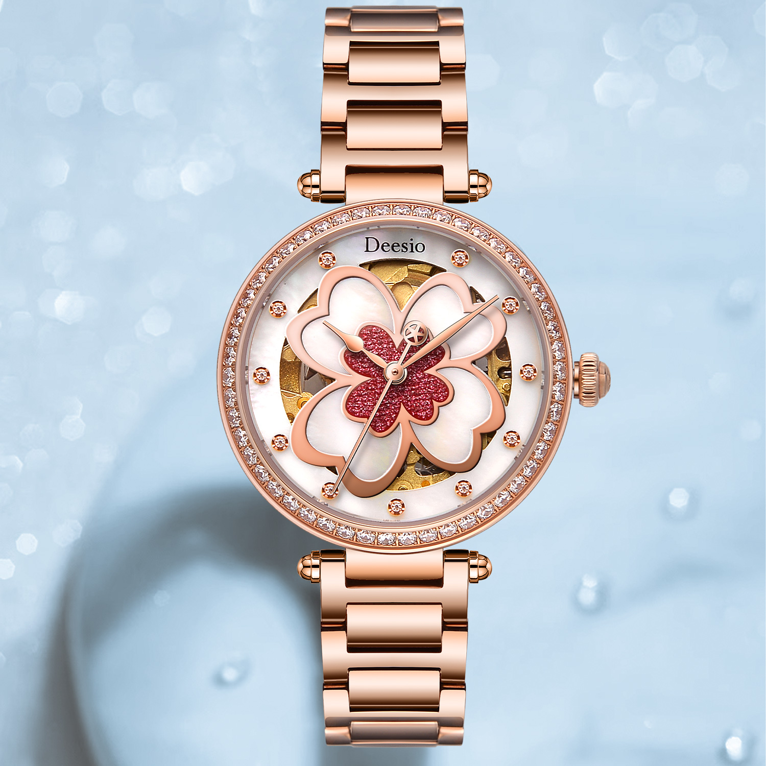 Relógio Automático Feminino De - Luxury Watch Gift For Her avaliação e preço