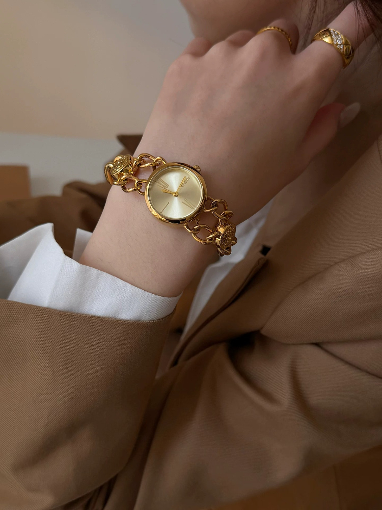 Relógio de Pulso Feminino Eleg - Luxury Watch Gift For Her avaliação e preço