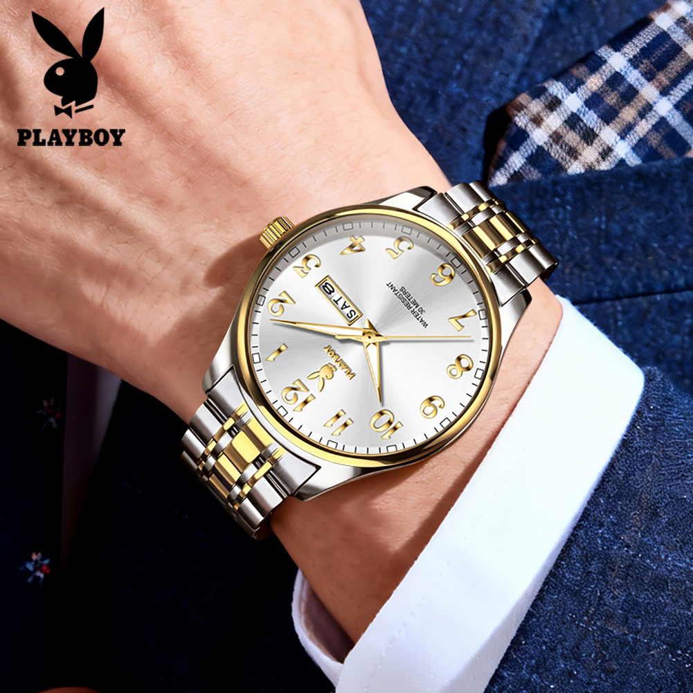 PLAYBOY 3533 Relógios originai - Luxury Watch With Arabic Numerals avaliação e preço