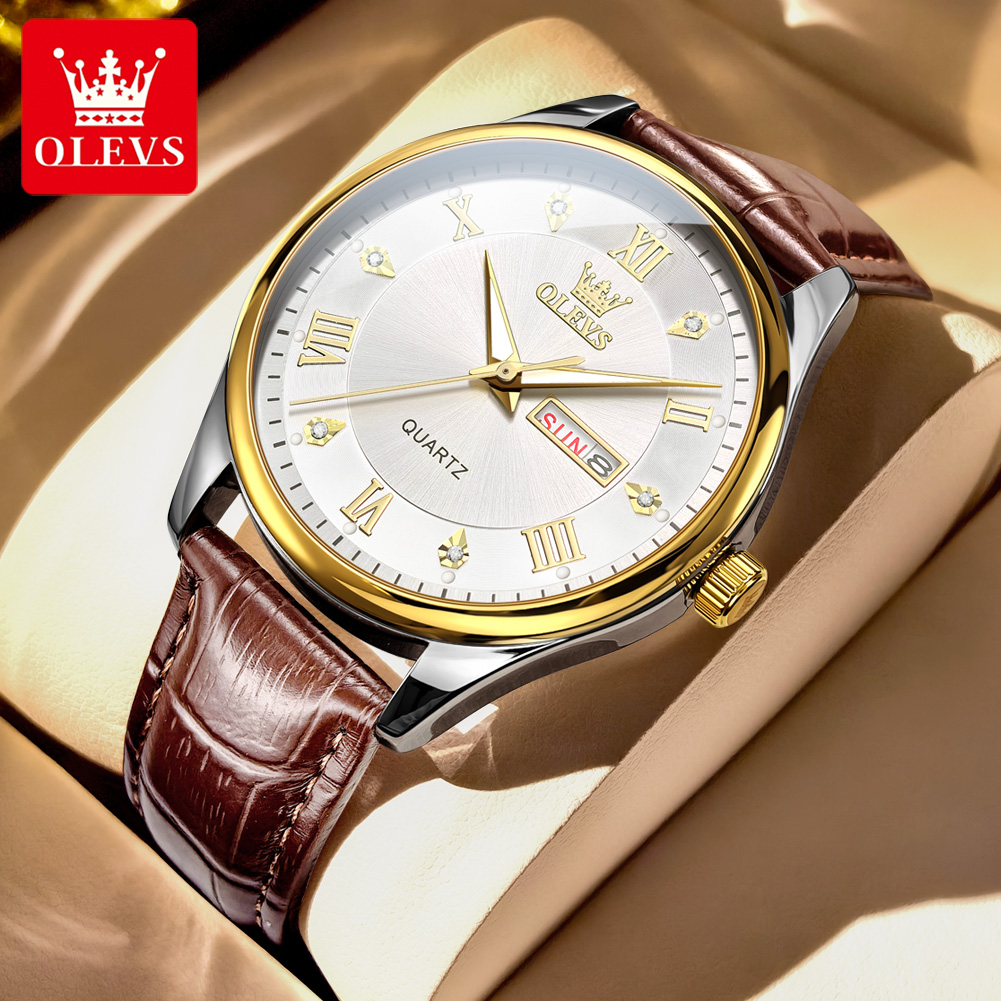 Olevs casal relógio de luxo ma - Luxury Watch Gift For Her avaliação e preço