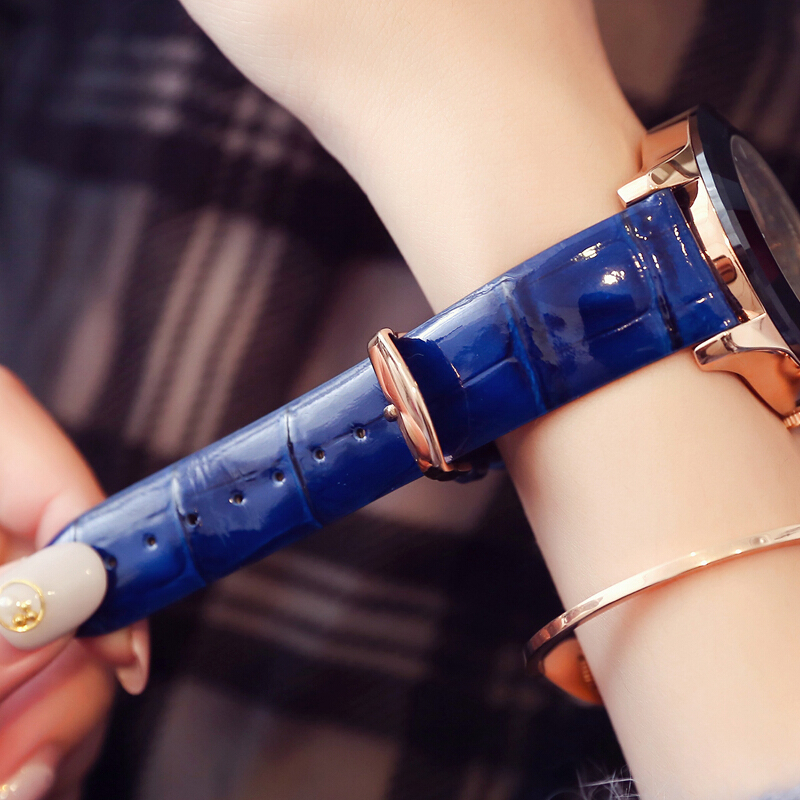 Melissa-Relógio Feminino Compl - Luxury Watch With Leather Strap avaliação e preço