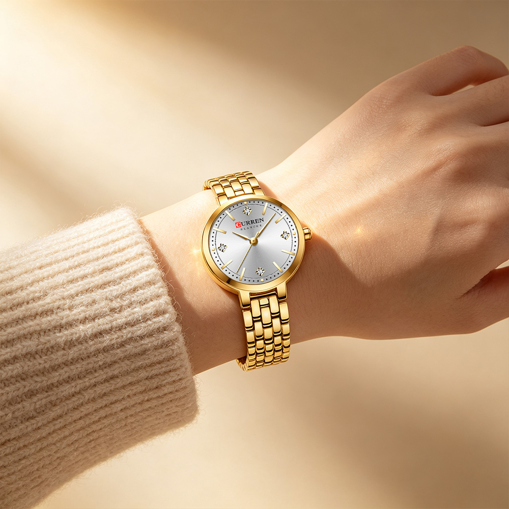 Relógio de pulso feminino mini - Luxury Watch Gift For Her avaliação e preço