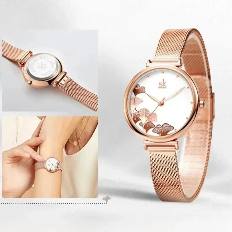 Relógio de luxo feminino com d - Luxury Watch Gift For Her avaliação e preço